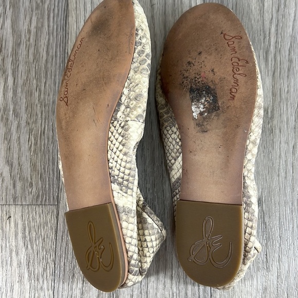 Sam Edelman Felicia Python Ballet Flat - Picture 5 of 6